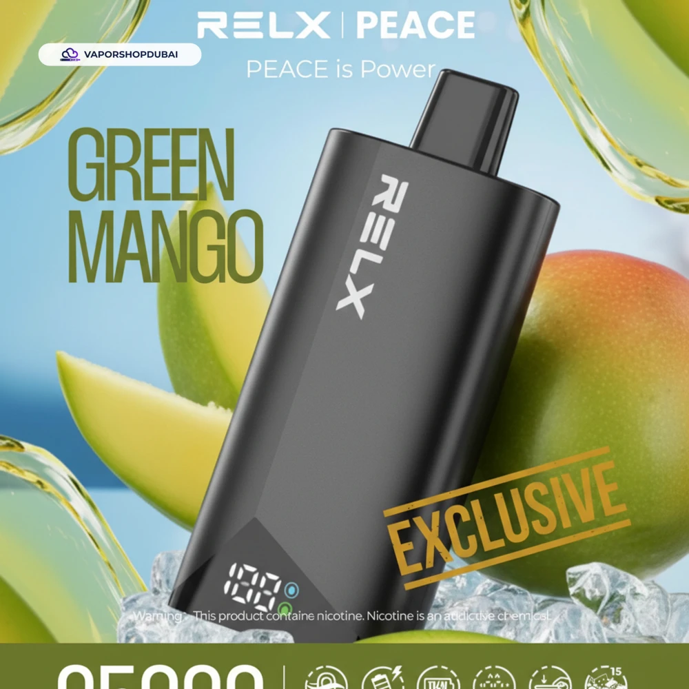 Relx Peace 25000 Puffs Disposable Vape In DUBAI,UAE 14 Relx Peace 25000 Puffs Disposable Vape In DUBAI,UAE