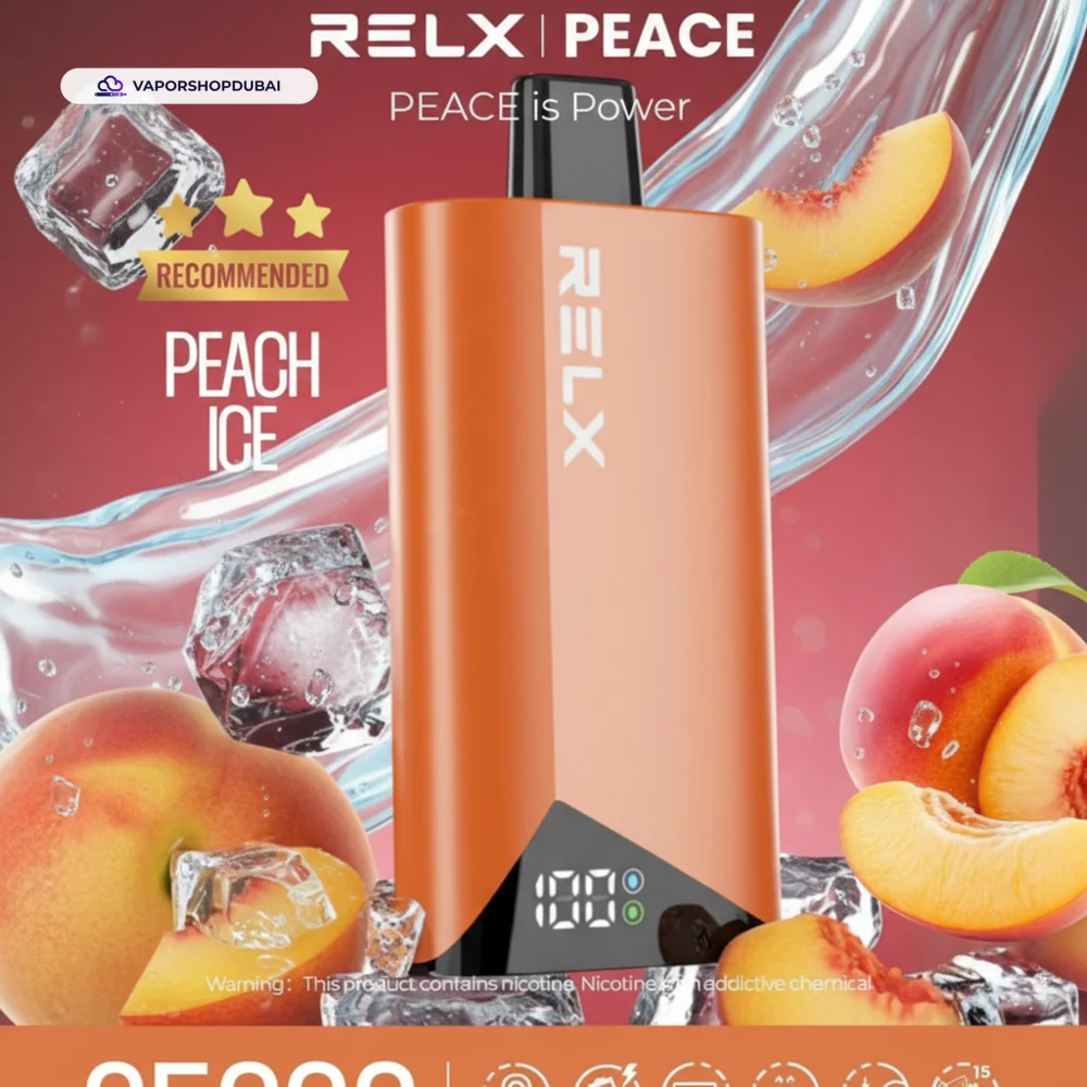 Relx Peace 25000 Puffs Disposable Vape In DUBAI,UAE 5 Relx Peace 25000 Puffs Disposable Vape In DUBAI,UAE