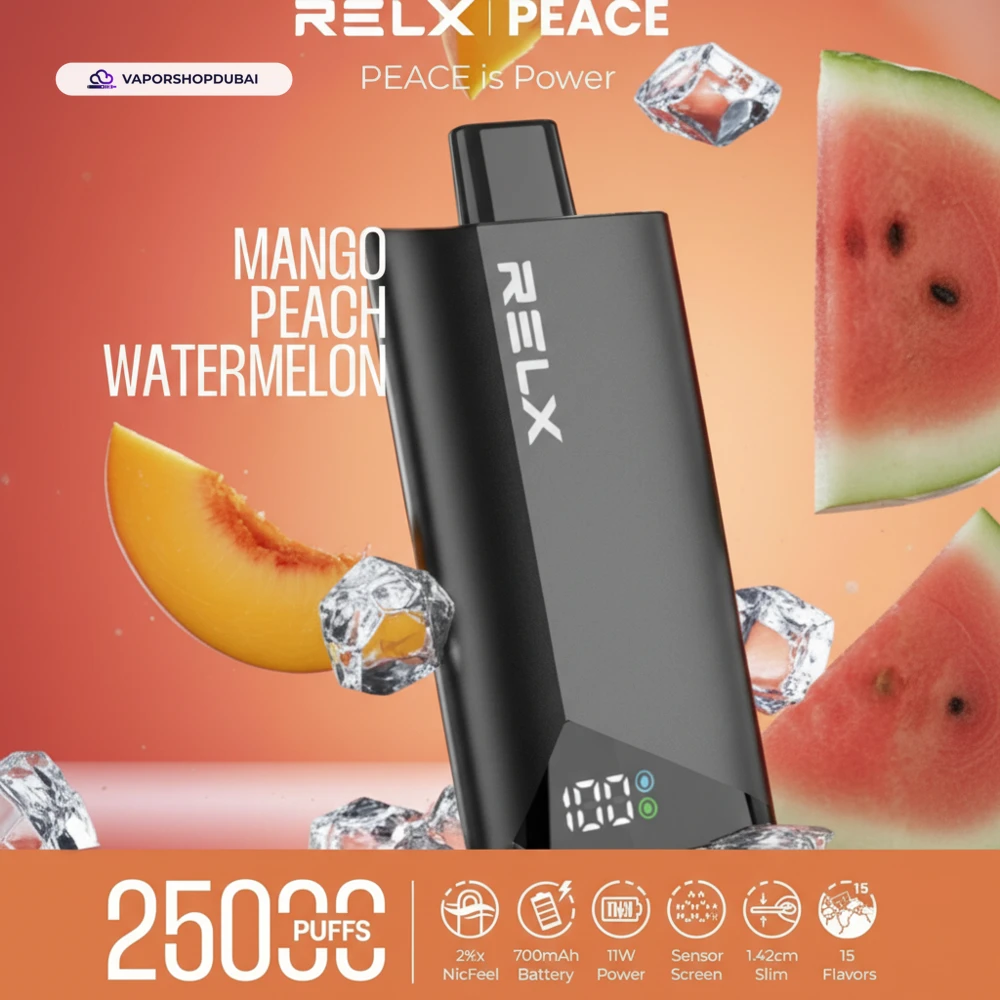 Relx Peace 25000 Puffs Disposable Vape In DUBAI,UAE 8 Relx Peace 25000 Puffs Disposable Vape In DUBAI,UAE