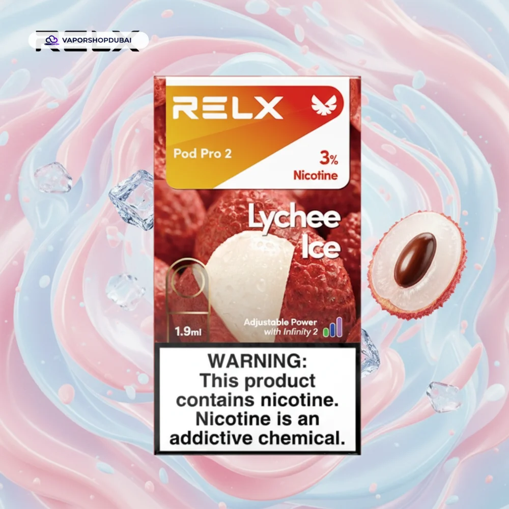 RELX Pod Pro 2 Pods 1.9ml Pod Kit In UAE 50 lychee-ice-3