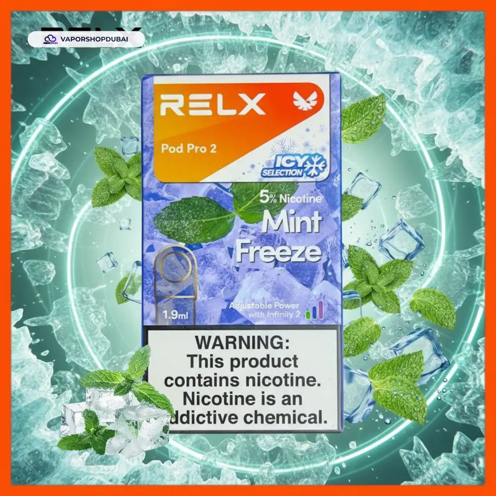 RELX Pod Pro 2 Pods 1.9ml Pod Kit In UAE 53 mint-freeze-5