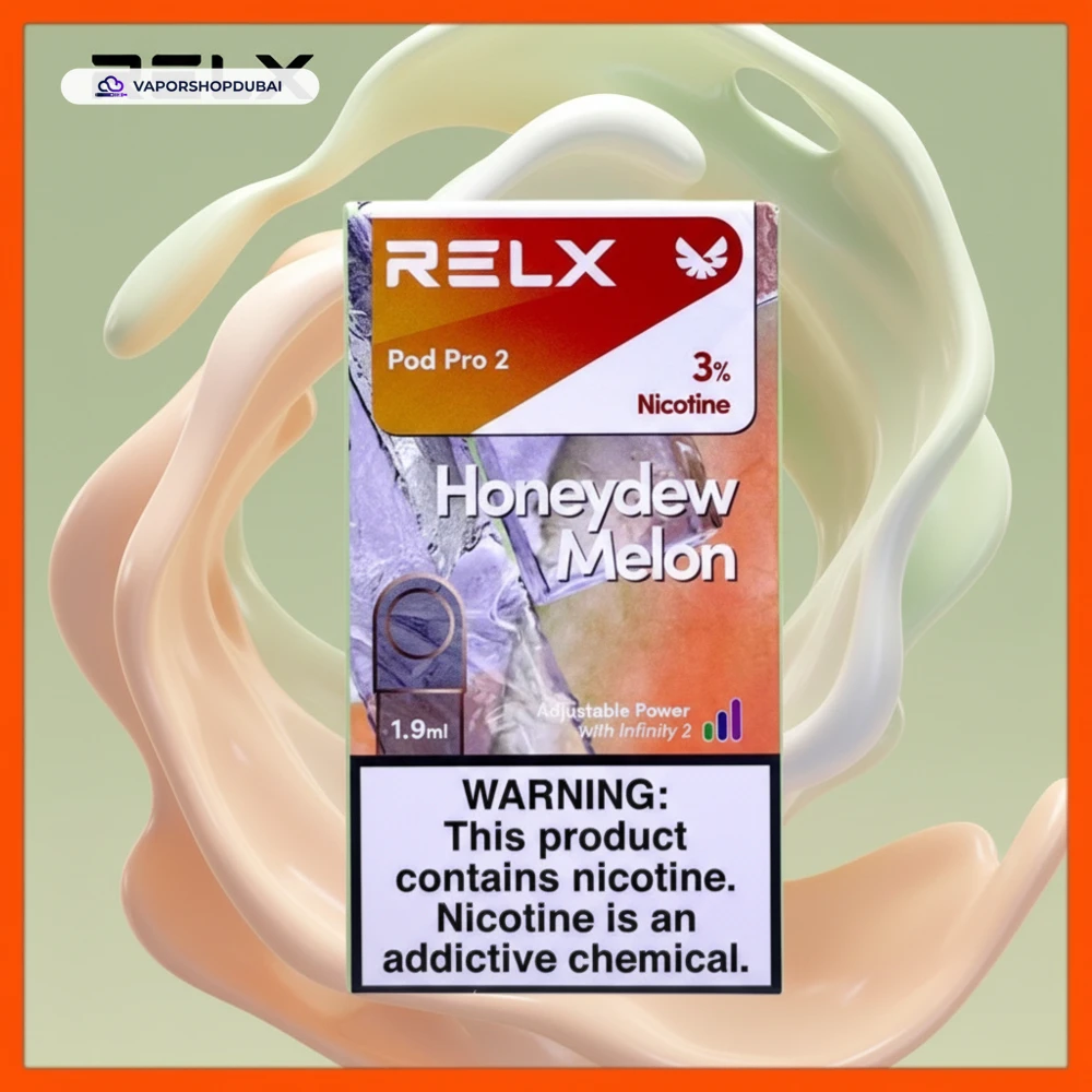 RELX Pod Pro 2 Pods 1.9ml Pod Kit In UAE 12 RELX Pod Pro 2 Pods 1.9ml In UAE