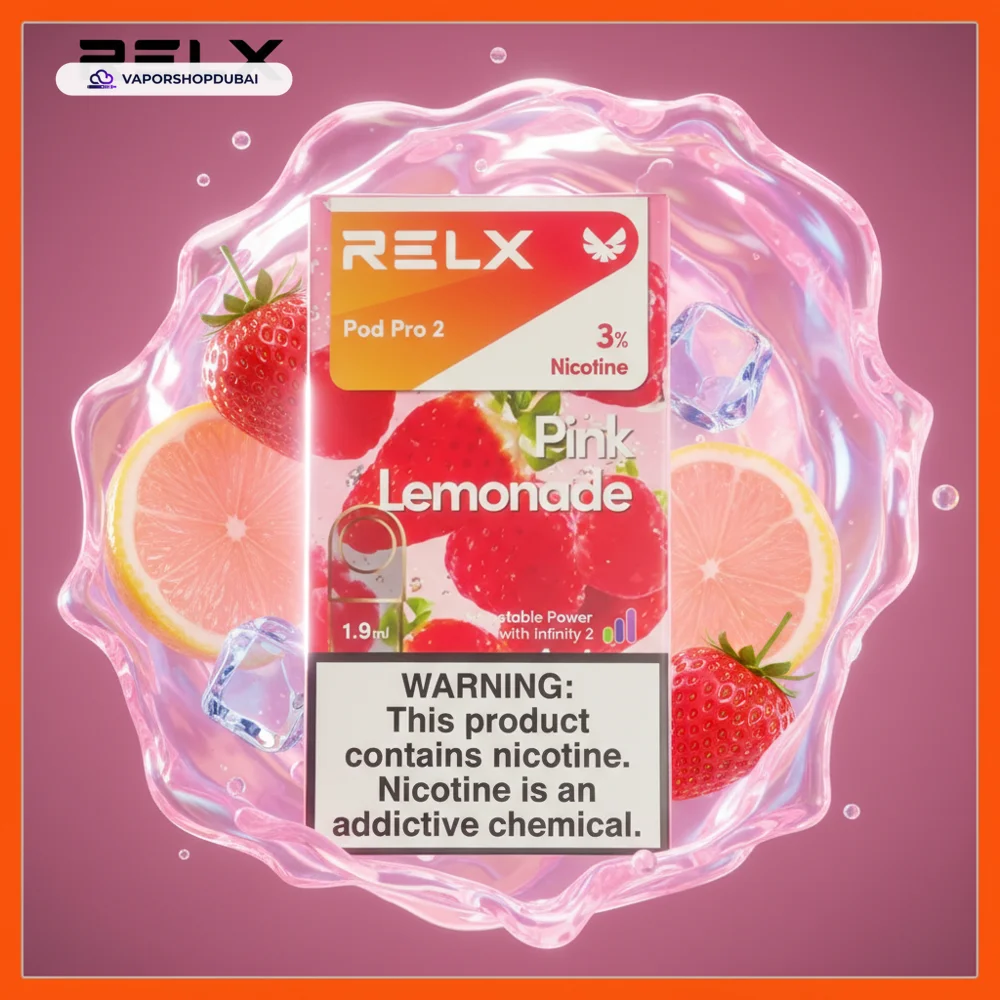 RELX Pod Pro 2 Pods 1.9ml In UAE 16 RELX Pod Pro 2 Pods 1.9ml In UAE