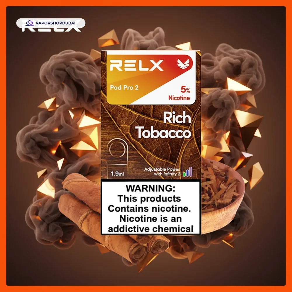 RELX Pod Pro 2 Pods 1.9ml Pod Kit In UAE 17 RELX Pod Pro 2 Pods 1.9ml In UAE