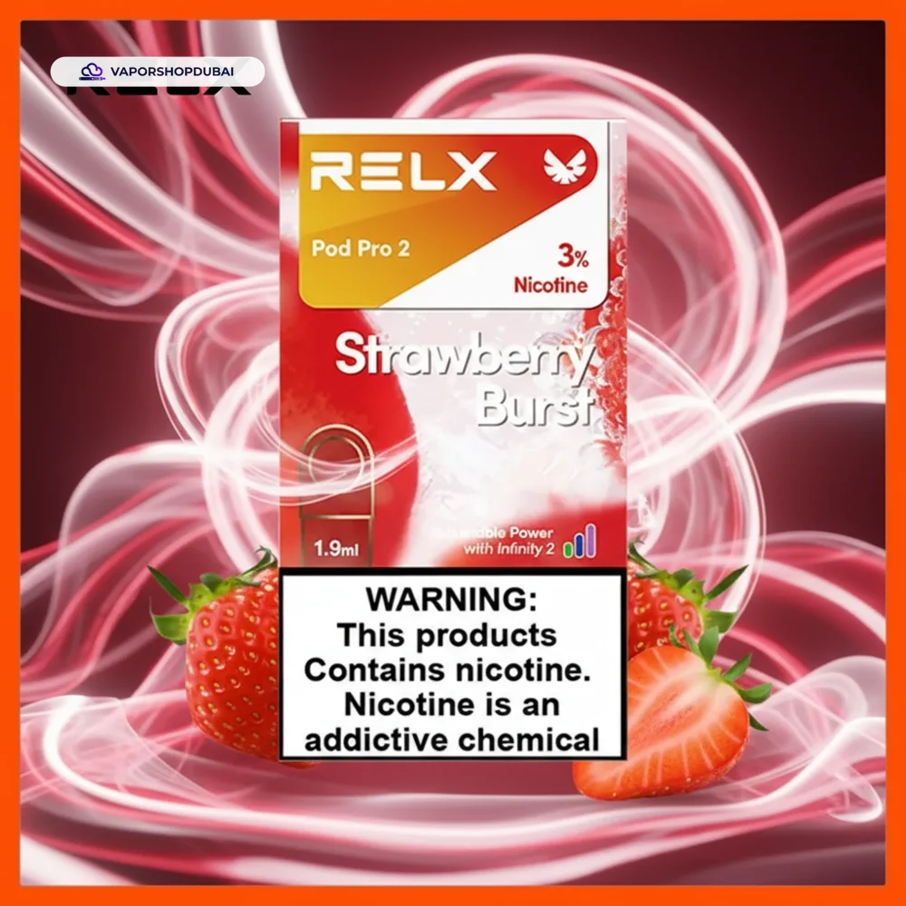 RELX Pod Pro 2 Pods 1.9ml Pod Kit In UAE 18 RELX Pod Pro 2 Pods 1.9ml In UAE