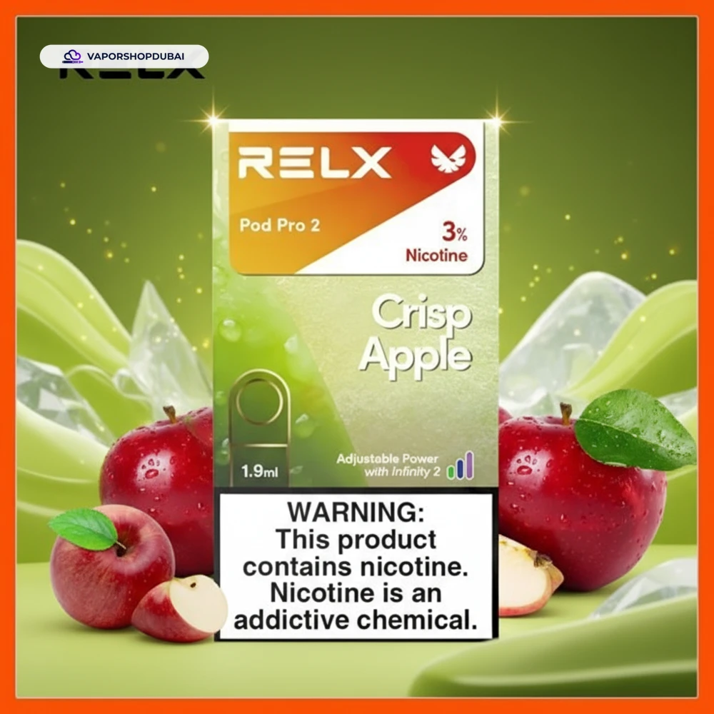 RELX Pod Pro 2 Pods 1.9ml Pod Kit In UAE 26 RELX Pod Pro 2 Pods 1.9ml In UAE