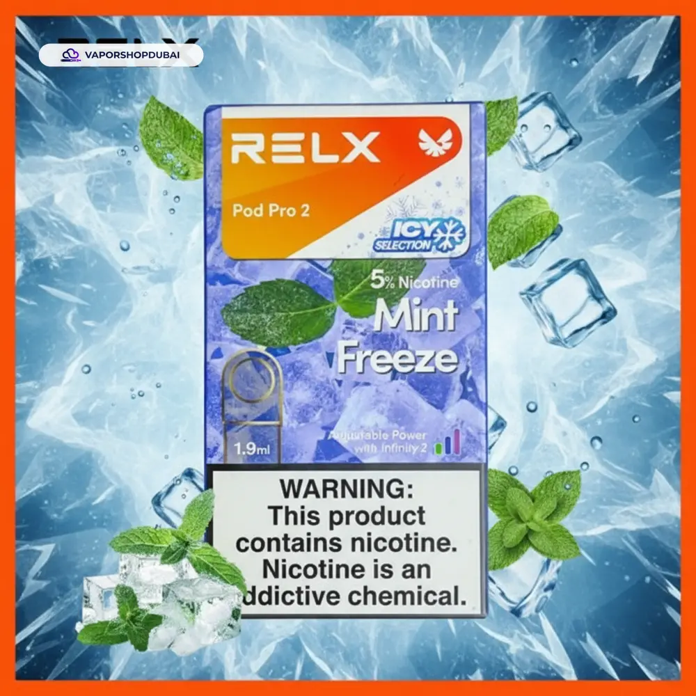 RELX Pod Pro 2 Pods 1.9ml In UAE 27 RELX Pod Pro 2 Pods 1.9ml In UAE