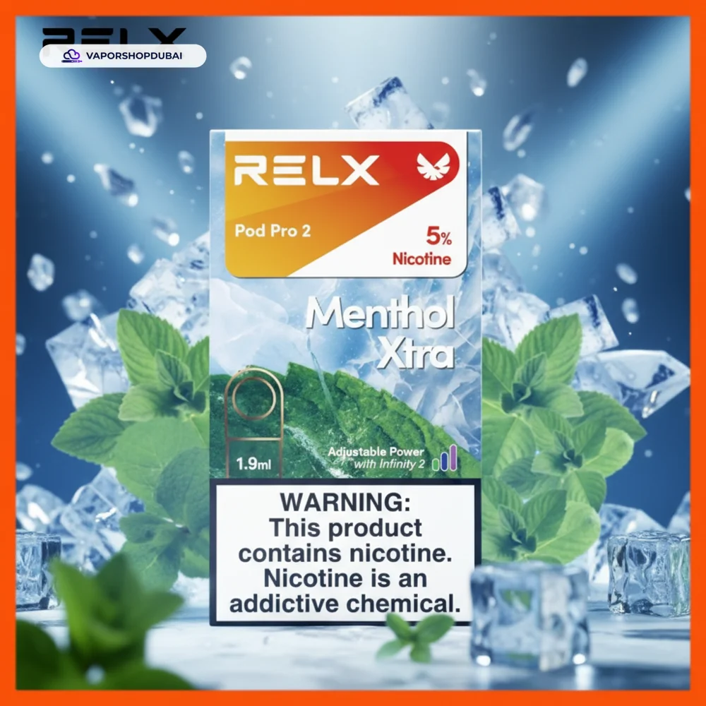 RELX Pod Pro 2 Pods 1.9ml Pod Kit In UAE 28 RELX Pod Pro 2 Pods 1.9ml In UAE