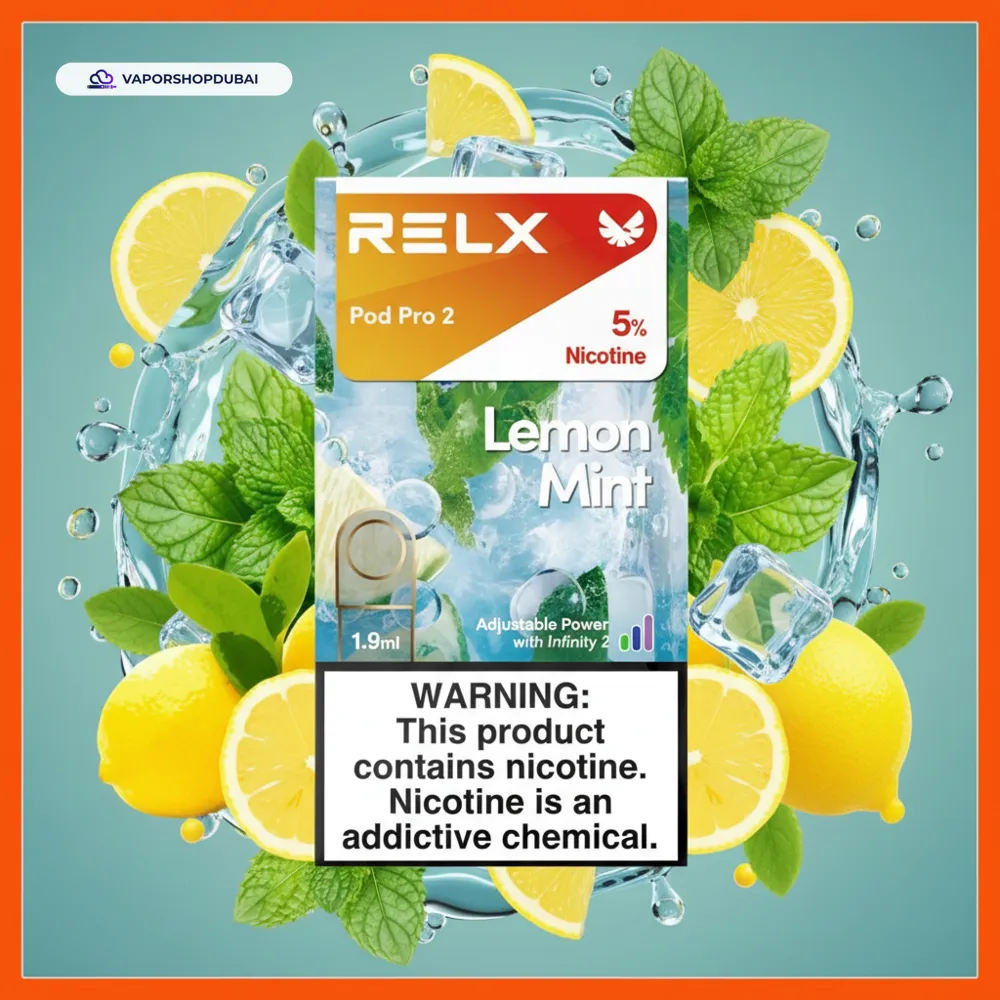 RELX Pod Pro 2 Pods 1.9ml In UAE 30 RELX Pod Pro 2 Pods 1.9ml In UAE