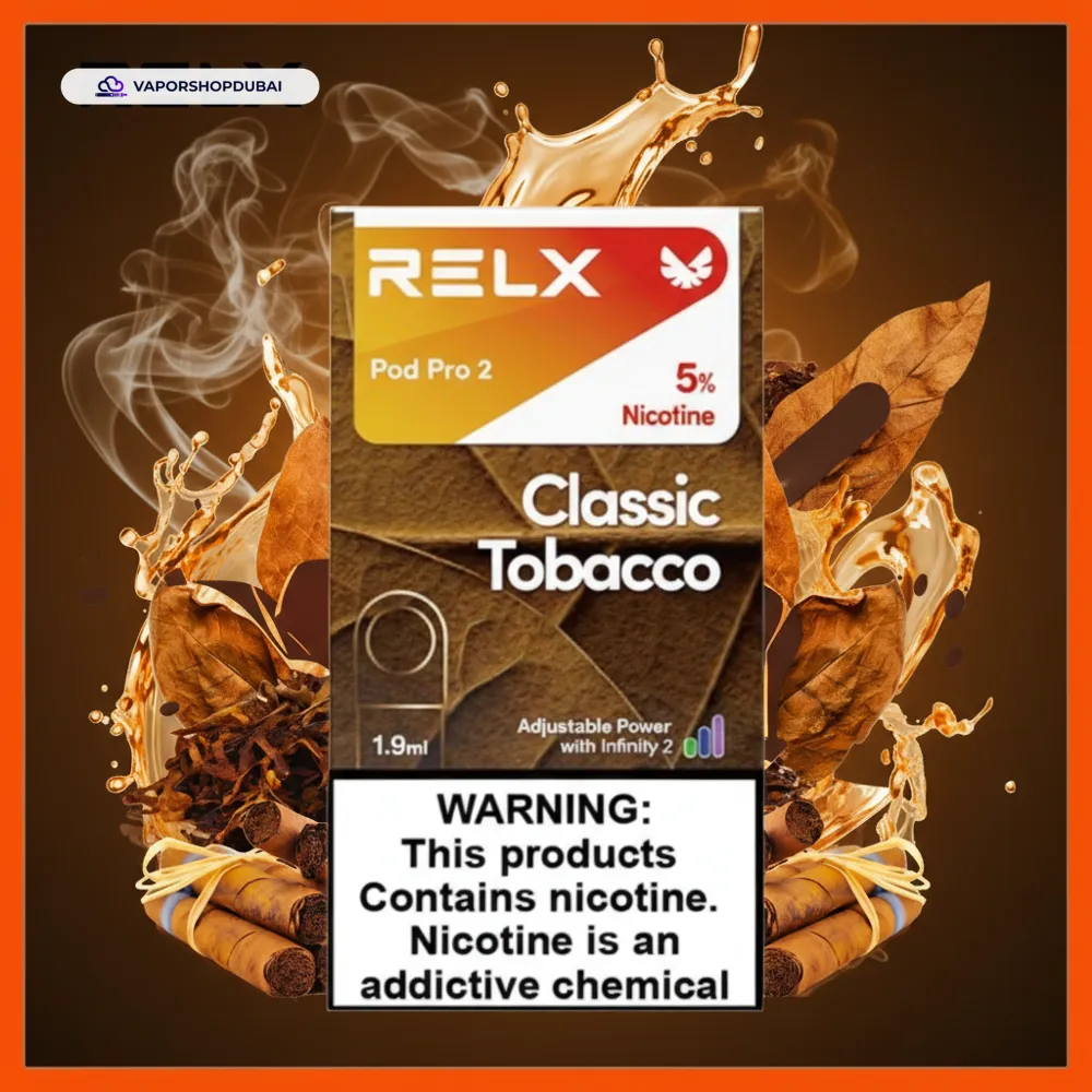RELX Pod Pro 2 Pods 1.9ml Pod Kit In UAE 4 RELX Pod Pro 2 Pods 1.9ml In UAE