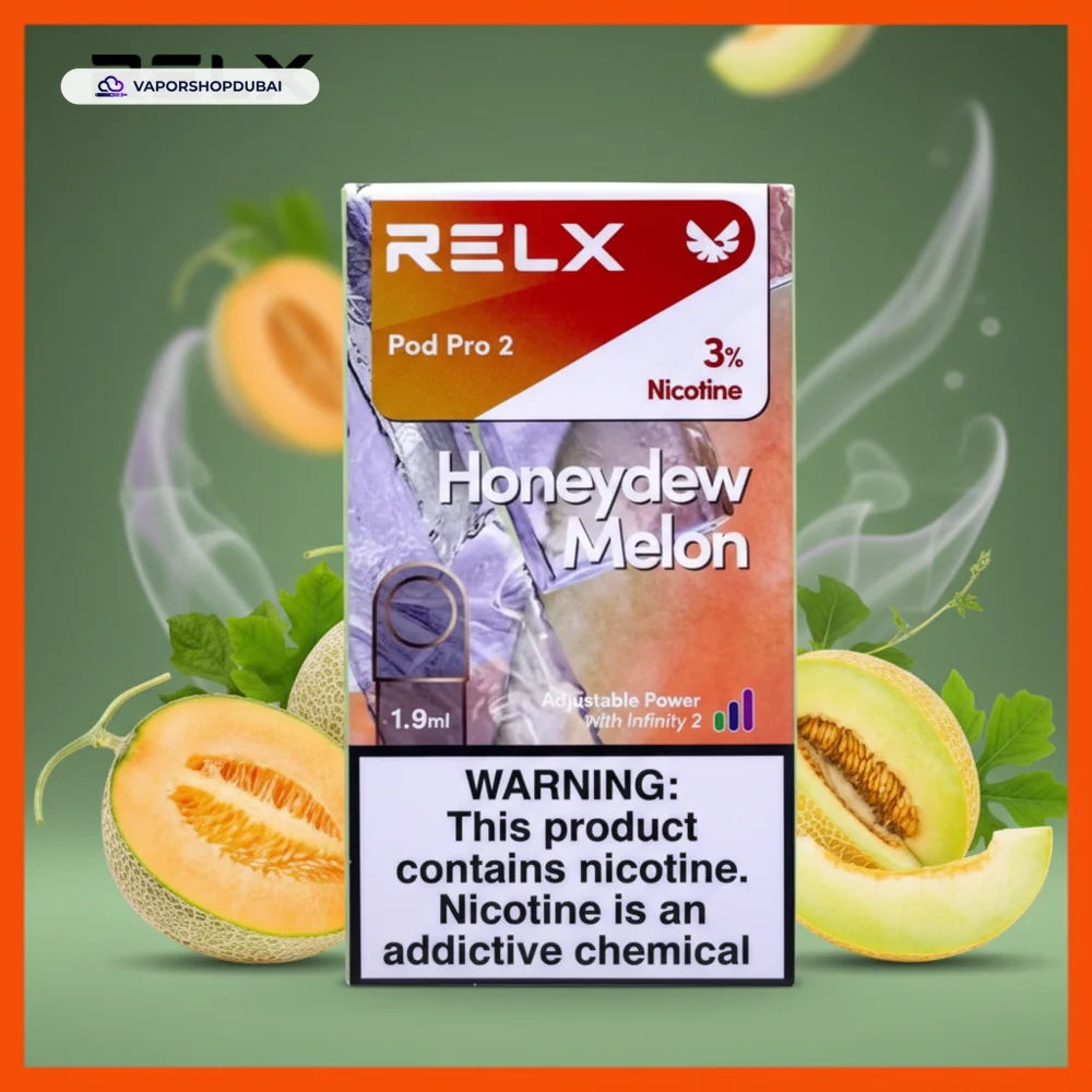 RELX Pod Pro 2 Pods 1.9ml Pod Kit In UAE 32 RELX Pod Pro 2 Pods 1.9ml In UAE