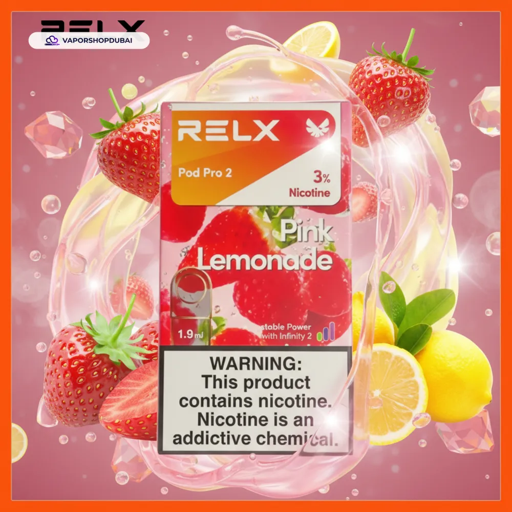 RELX Pod Pro 2 Pods 1.9ml Pod Kit In UAE 36 RELX Pod Pro 2 Pods 1.9ml In UAE