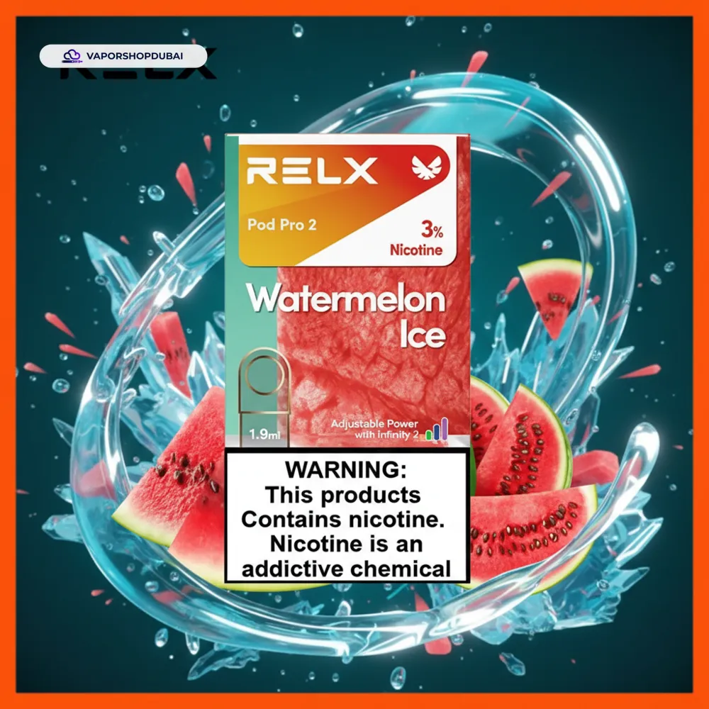 RELX Pod Pro 2 Pods 1.9ml Pod Kit In UAE 40 RELX Pod Pro 2 Pods 1.9ml In UAE