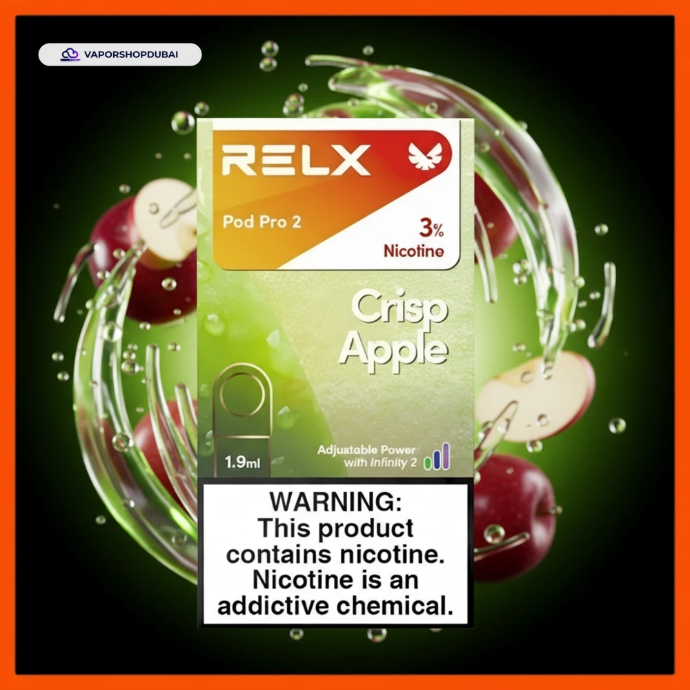 RELX Pod Pro 2 Pods 1.9ml Pod Kit In UAE 5 RELX Pod Pro 2 Pods 1.9ml In UAE