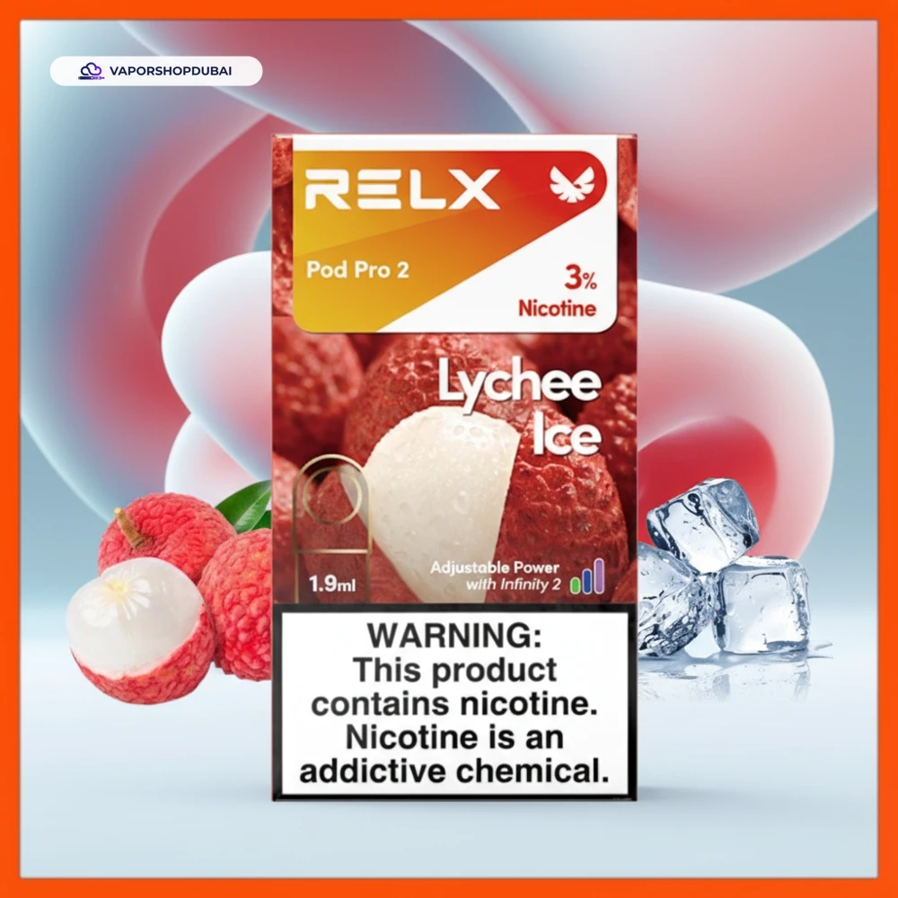 RELX Pod Pro 2 Pods 1.9ml Pod Kit In UAE 9 RELX Pod Pro 2 Pods 1.9ml In UAE