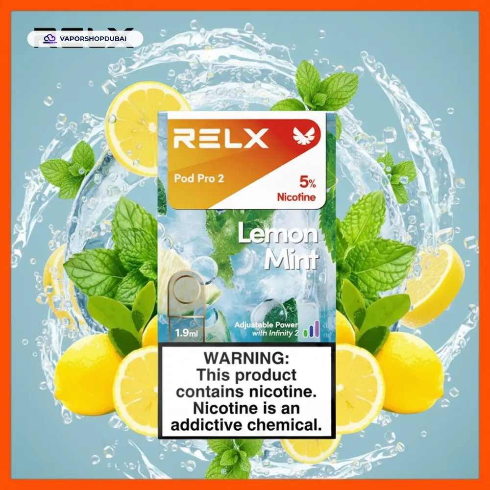RELX Pod Pro 2 Pods 1.9ml In UAE 10 RELX Pod Pro 2 Pods 1.9ml In UAE