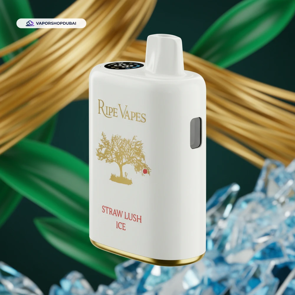 Ripe Vapes IVORY 40000 Puffs In UAE 25 straw-lush-ice