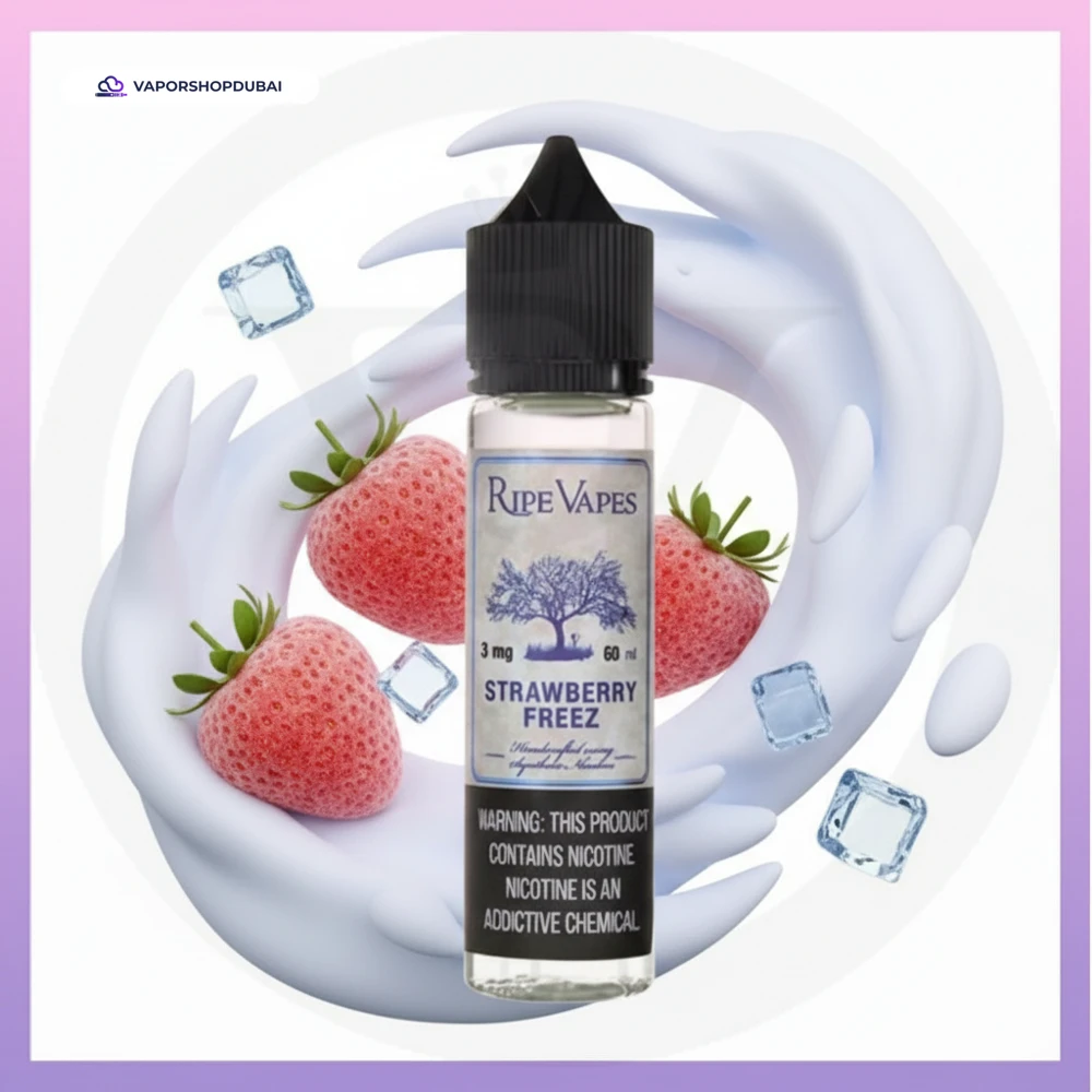 Ripe vapes strawberry freez In UAE 2 Ripe vapes strawberry freez In UAE Best Price Dubai