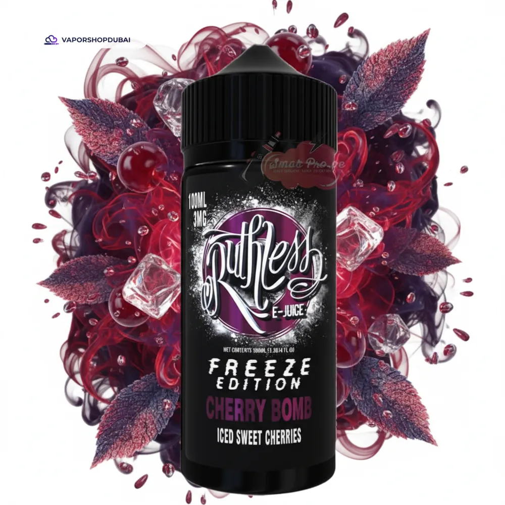 Ruthless 100ml E-Liquid In UAE 2 cherry-bomb-freeze-edition