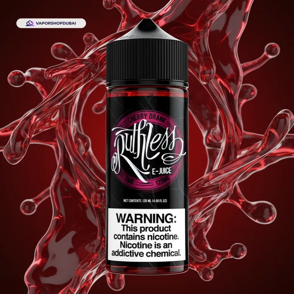 Ruthless 120ml Vape Juice in UAE 65 cherry-drank