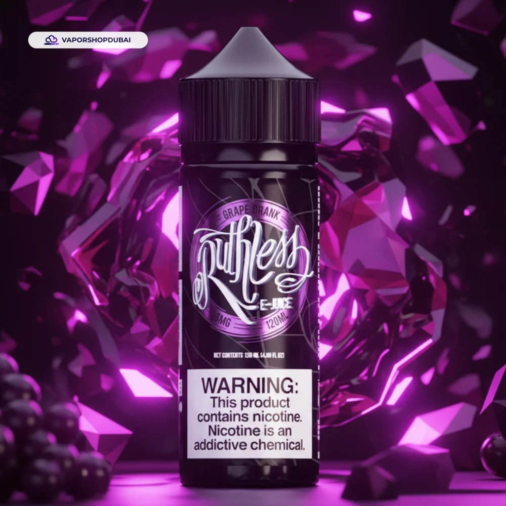 Ruthless 120ml E-Liquid In UAE 57 grape-drank-6mg