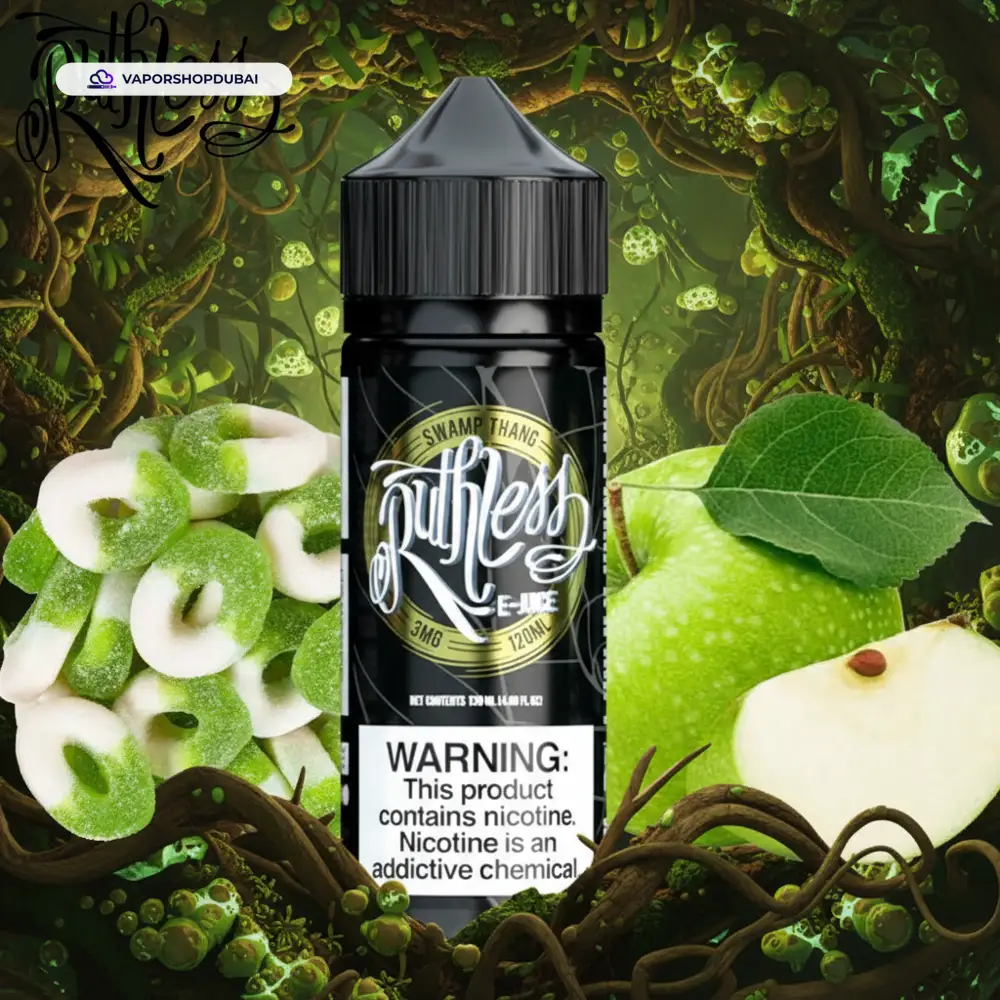 Ruthless 120ml Vape Juice in UAE 64 swamp-thang