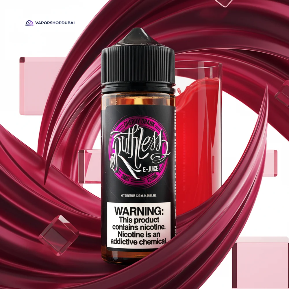 Ruthless Cherry Drink 120ml E-Liquid In UAE 2 Premium