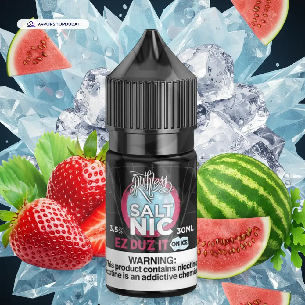 RUTHLESS EZ DUZ IT ON ICE SALT NIC 30ML IN UAE 1 RUTHLESS EZ DUZ IT ON ICE SALT NIC 30ML IN UAE