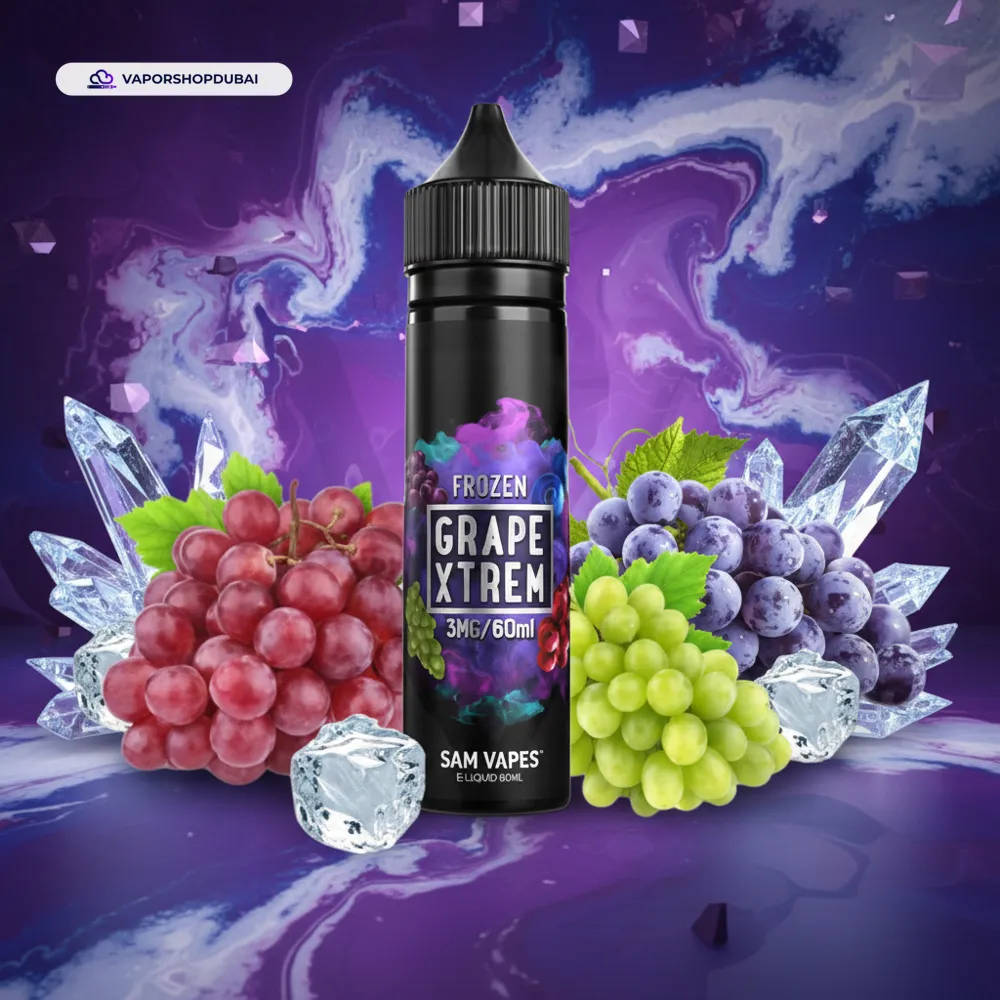 SAM VAPES E-LIQUID 60ML In UAE 3 SAM VAPES E-LIQUID 60ML
