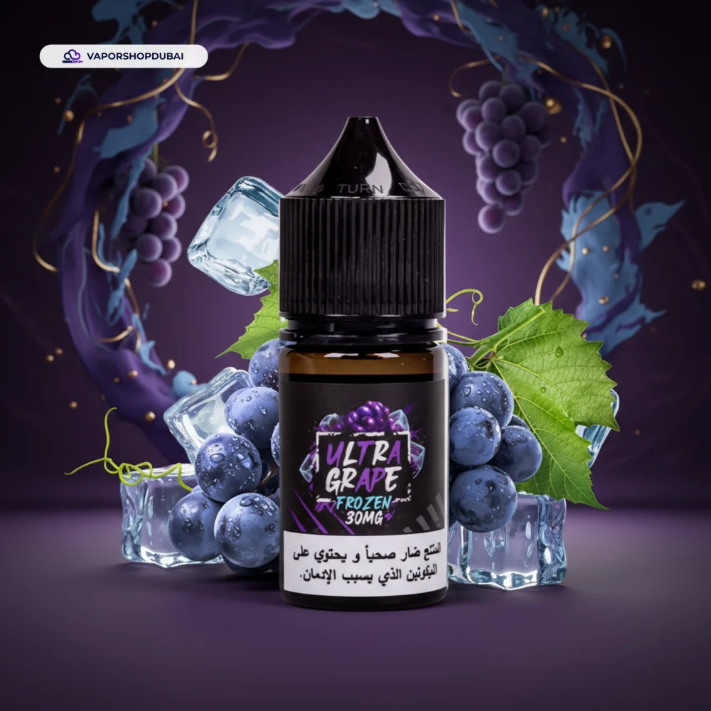 Sam Vapes Ultra Grape Frozen Salt 30ml E-Liquid In UAE 2 Premium