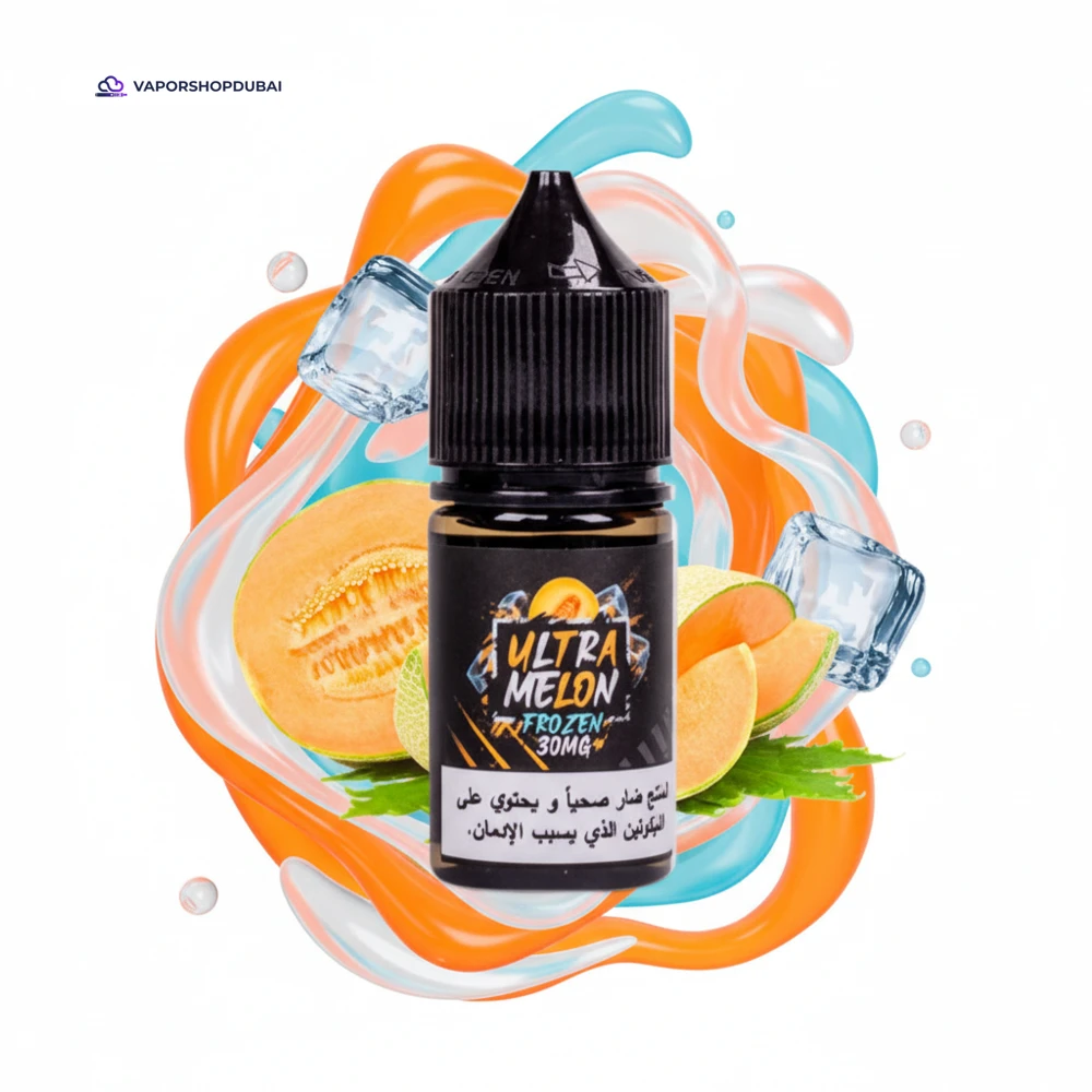 Sam Vapes Ultra Melon Frozen Salt 30ml E-Liquid In UAE 1 Sam Vapes Ultra Melon Frozen Salt 30ml