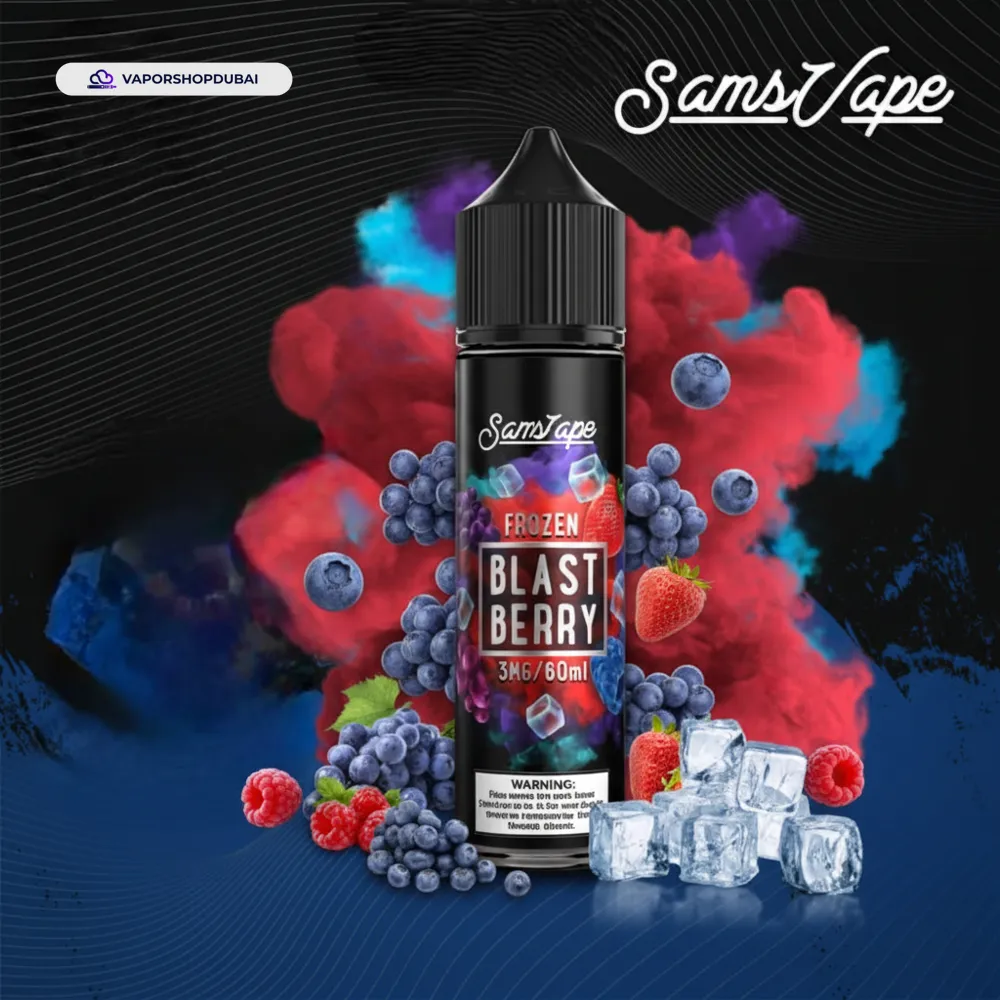 Sams 60ml E-Liquid In UAE 47 frozen-blast-berry