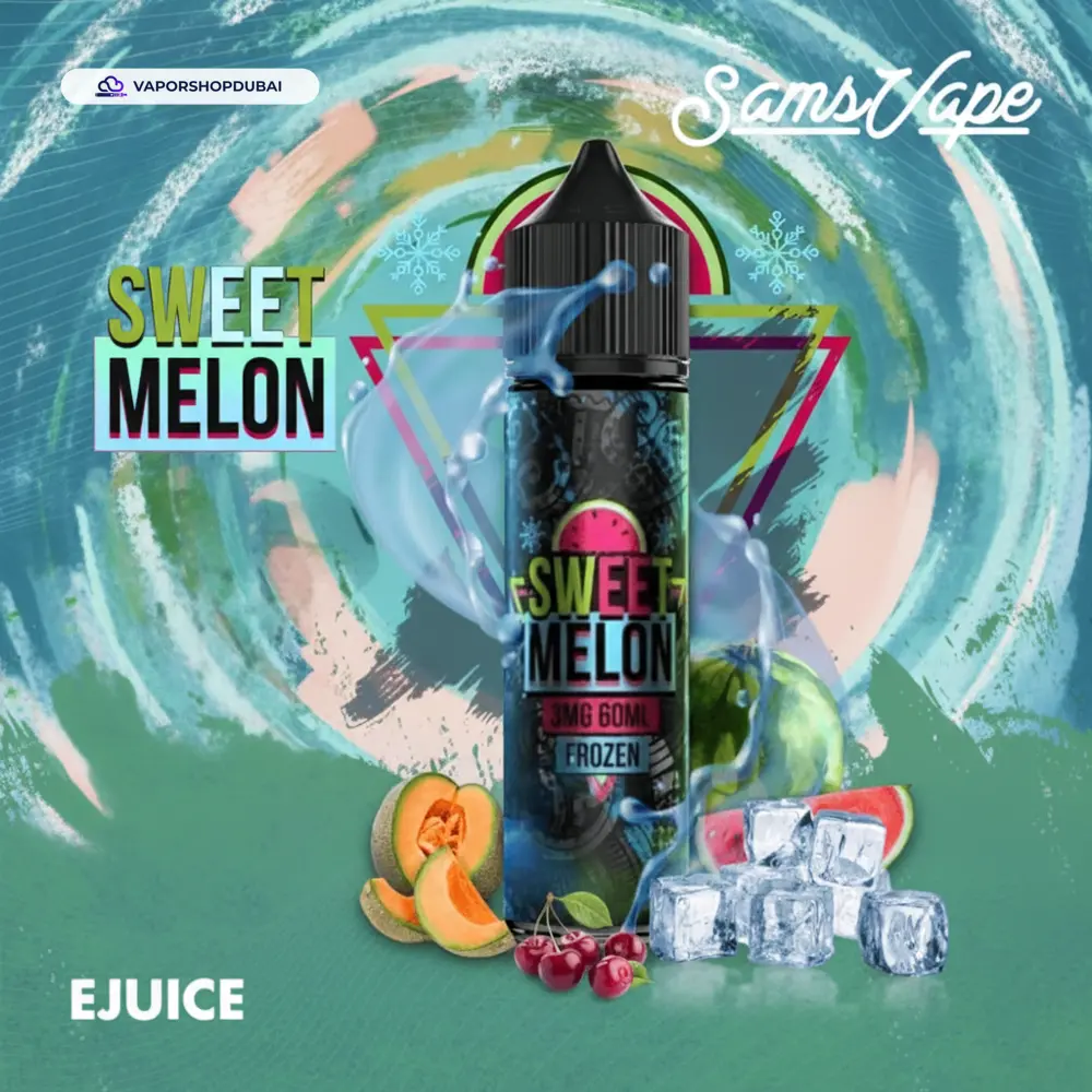 Sams 60ml E-Liquid In UAE 51 frozen-sweet-melon