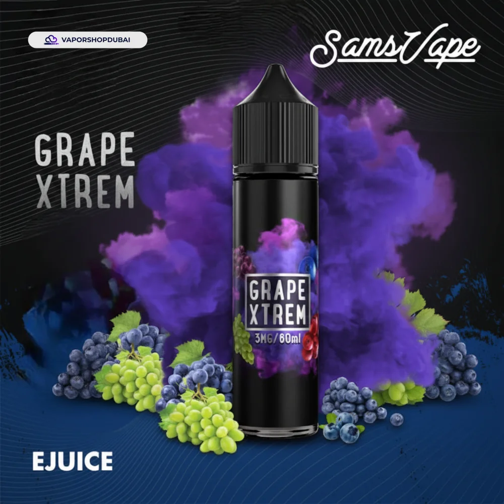 Sams 60ml E-Liquid In UAE 52 grape-xtreme