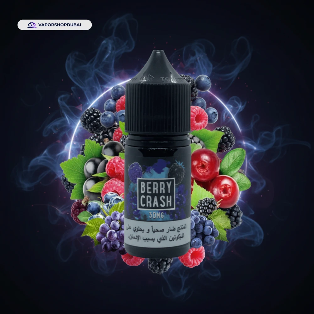 Sams Vape Berry Crash Salt Nic 30ml In UAE 1 Sams Vape Berry Crash Salt Nic 30ml In UAE