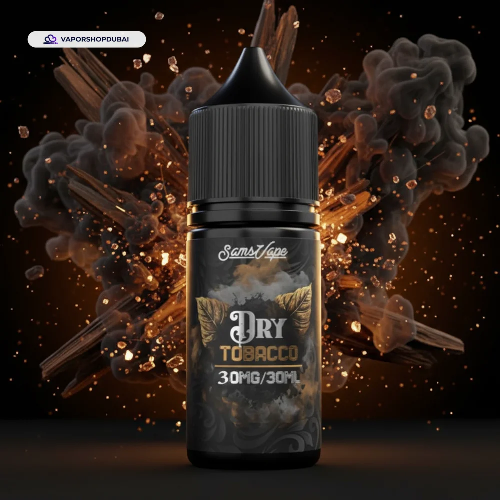 Sams Dry Tobacco Saltnic 30ml E-Liquid In UAE 1 Sams Vape Dry Tobacco Saltnic 30ml In UAE