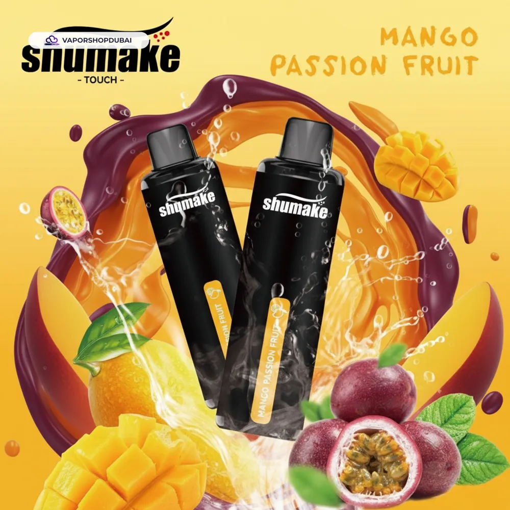 Shumake Touch 15000 Puffs Disposable Vape In UAE 30 mango-passion