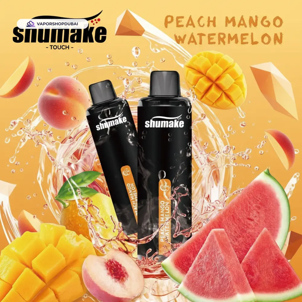 Shumake Touch 15000 Puffs Disposable Vape In UAE 31 peach-mango-watermelon-2