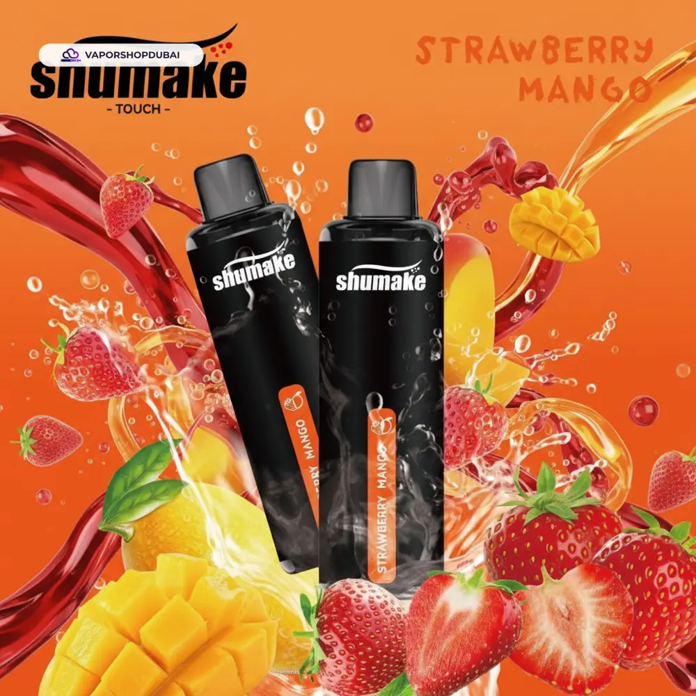 Shumake Touch 15000 Puffs Disposable Vape In UAE 33 strawberry-mango
