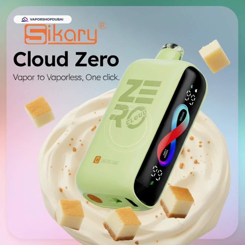 Sikary Cloud Zero 20000 Puffs Disposable 20mg In Dubai, UAE 28 cheese-cake