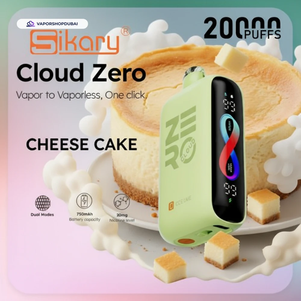 Sikary Cloud Zero 20000 Puffs Disposable 20mg In Dubai, UAE 24 Sikary Cloud Zero 20000 Puffs Disposable 20mg In Dubai, UAE