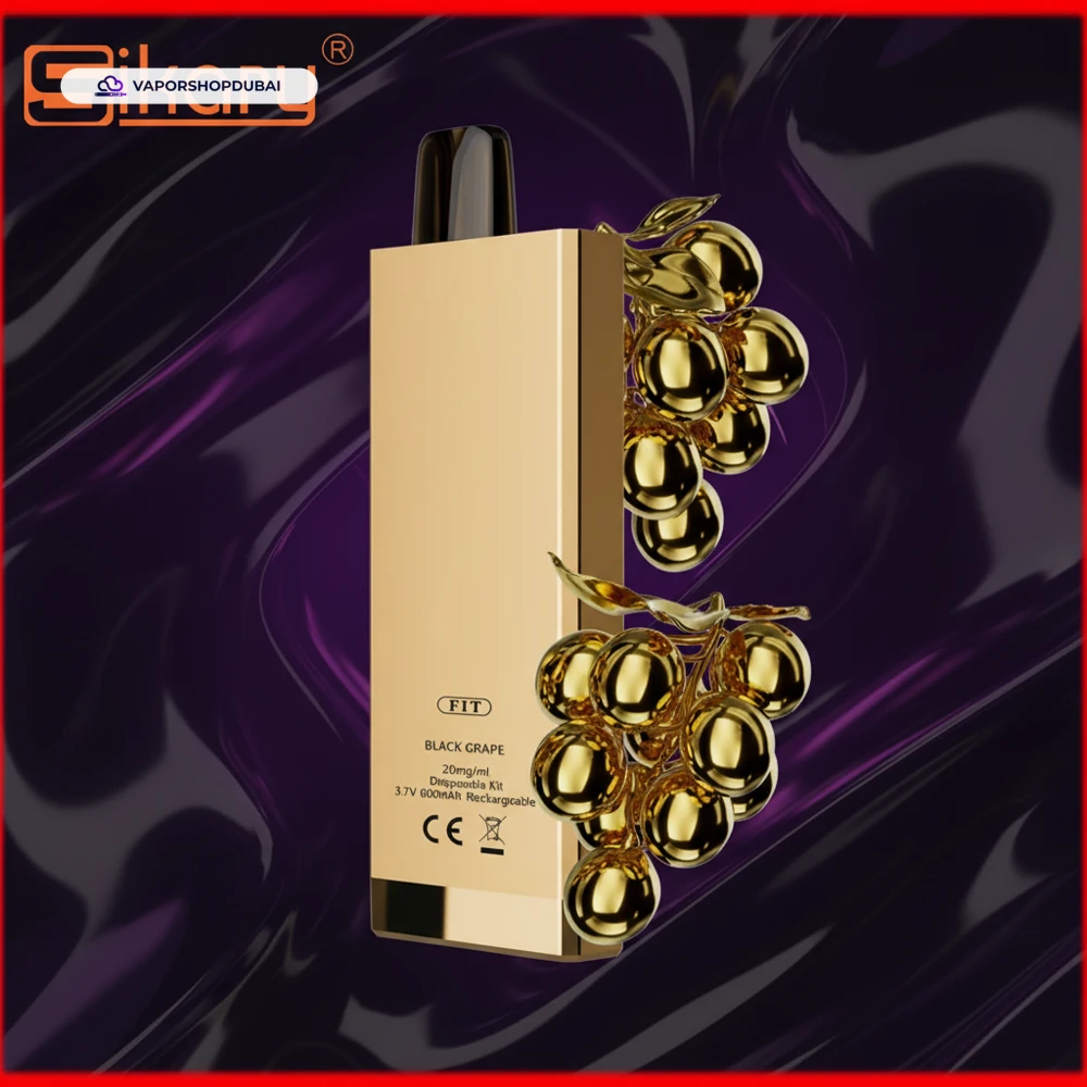 SIKARY FIT 12000 Puffs Disposable Vape 20mg/ml nicotine In UAE 28 black-grape
