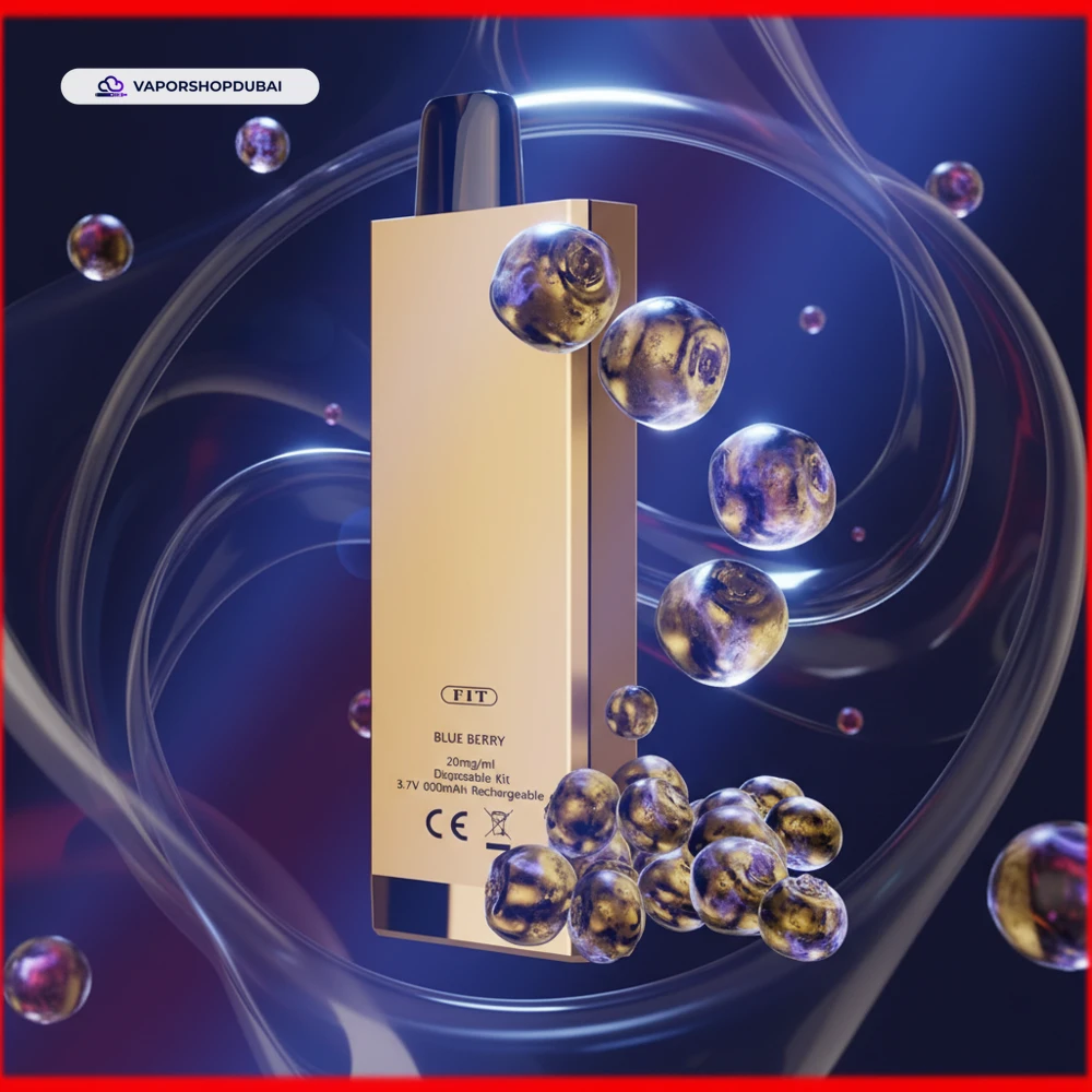 SIKARY FIT 12000 Puffs Disposable Vape 20mg/ml nicotine In UAE 30 blueberry