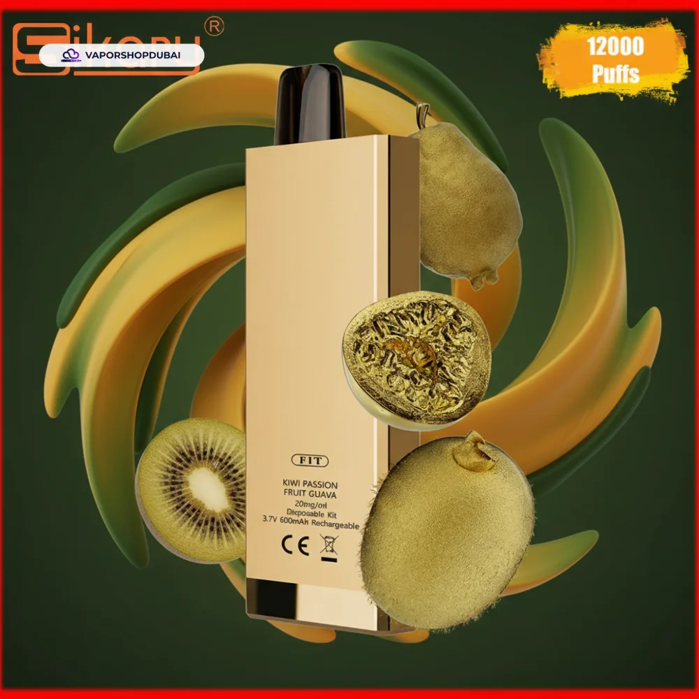 SIKARY FIT 12000 Puffs Disposable Vape In UAE SIKARY FIT 12000 Puffs Disposable Vape 20mg/ml nicotine In UAE