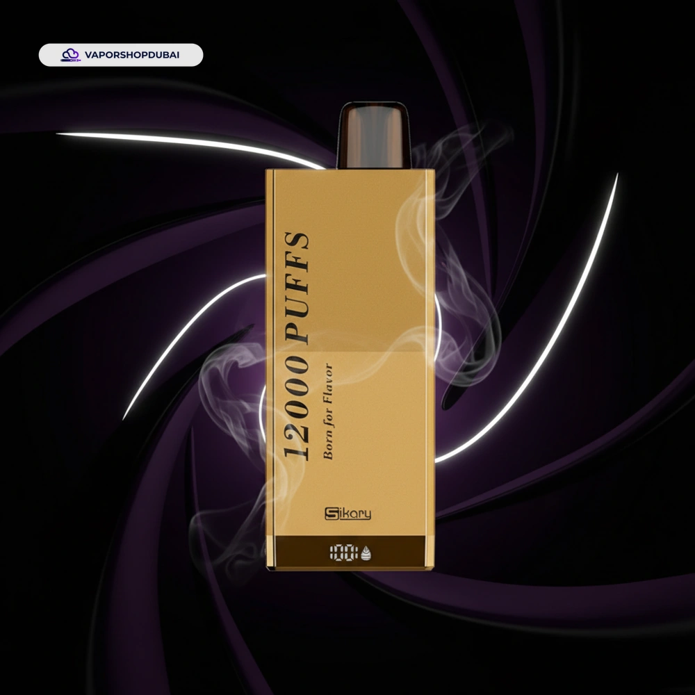 SIKARY FIT 12000 Puffs Disposable Vape In UAE SIKARY FIT 12000 Puffs Disposable Vape 20mg/ml nicotine In UAE