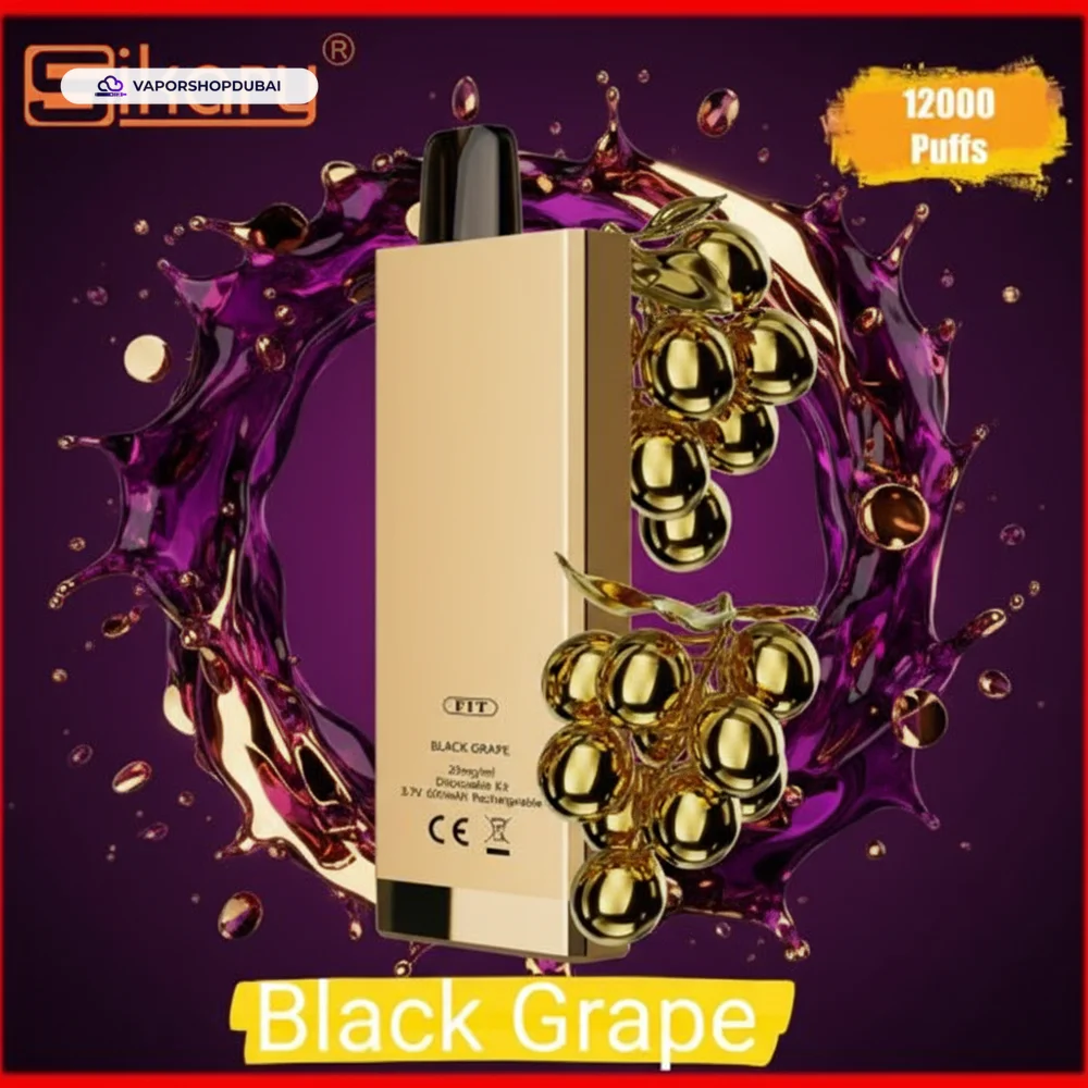 SIKARY FIT 12000 Puffs Disposable Vape In UAE SIKARY FIT 12000 Puffs Disposable Vape 20mg/ml nicotine In UAE