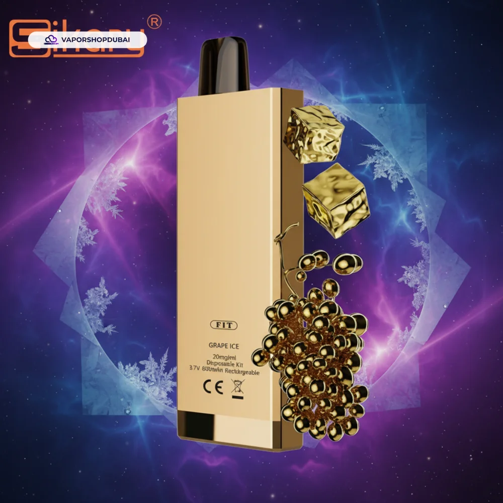 SIKARY FIT 12000 Puffs Disposable Vape In UAE SIKARY FIT 12000 Puffs Disposable Vape 20mg/ml nicotine In UAE