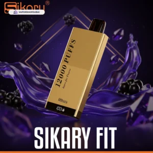 SIKARY FIT 12000 Puffs Disposable Vape 20mg/ml nicotine In UAE