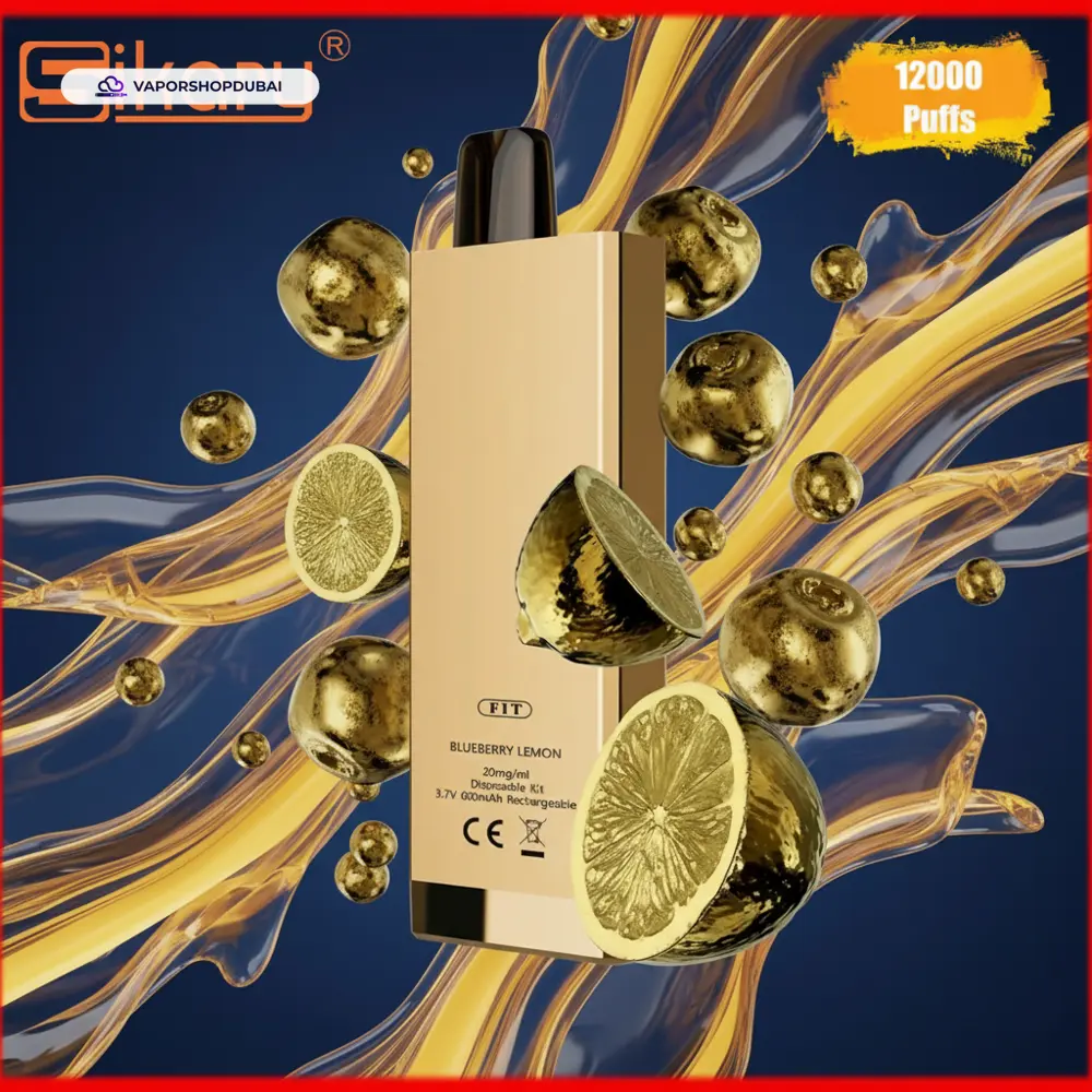 SIKARY FIT 12000 Puffs Disposable Vape In UAE SIKARY FIT 12000 Puffs Disposable Vape 20mg/ml nicotine In UAE