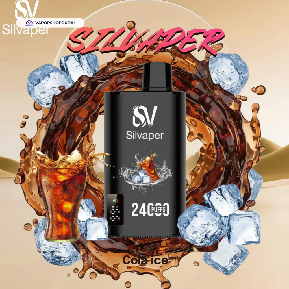Silvaper 24000 Puffs Disposable Vape In UAE 59 cola-ice